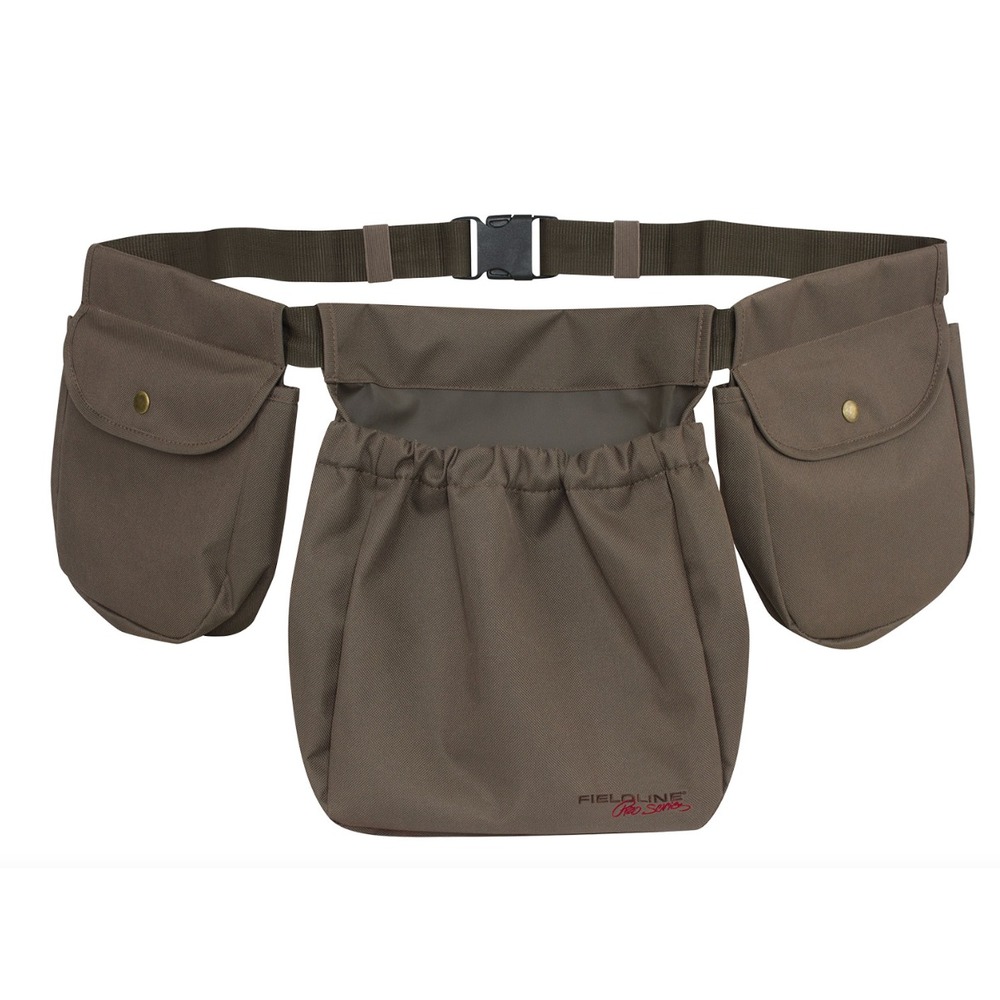 Fieldline Game & Shell Carrier 3-pocket waist belt Solid Dark Brown Adjustable